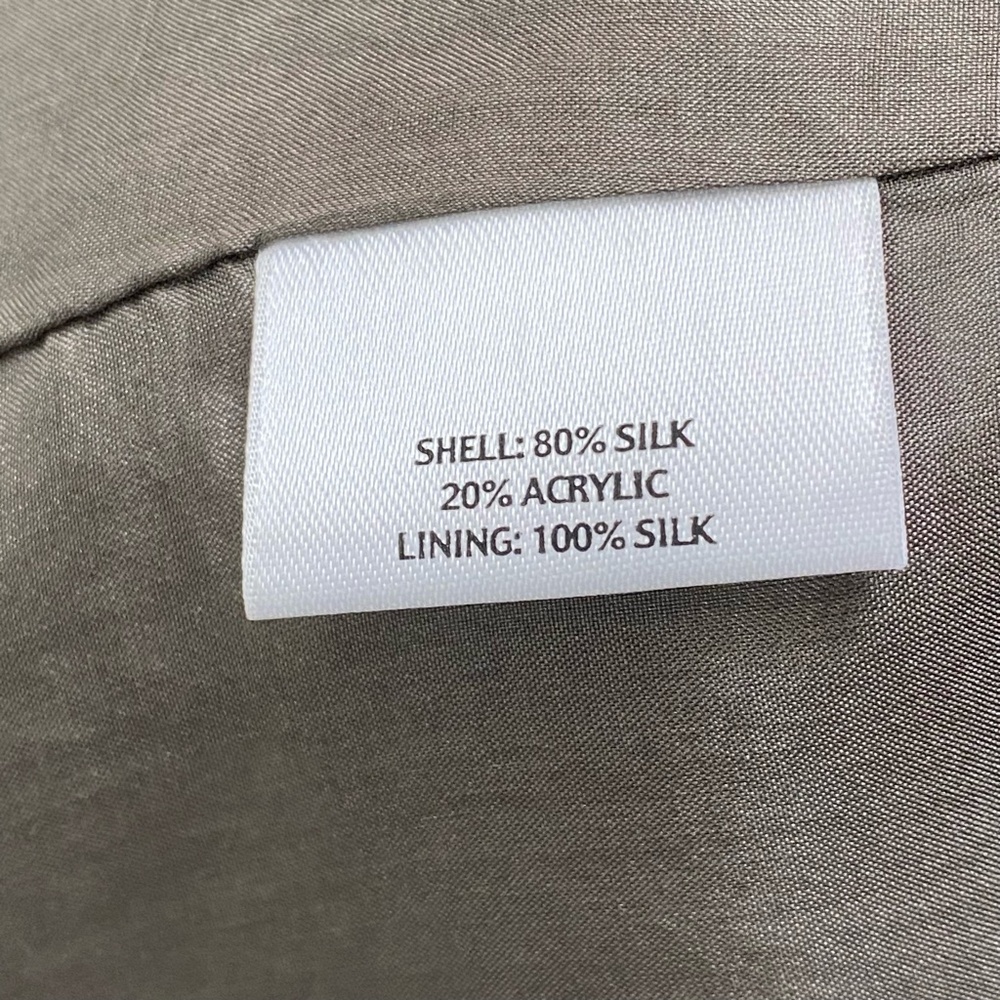 Eileen Fisher Kimono Jacket 3/4 Sleeves Silk Squiggle Branch Small NWT - Picture 13 of 15